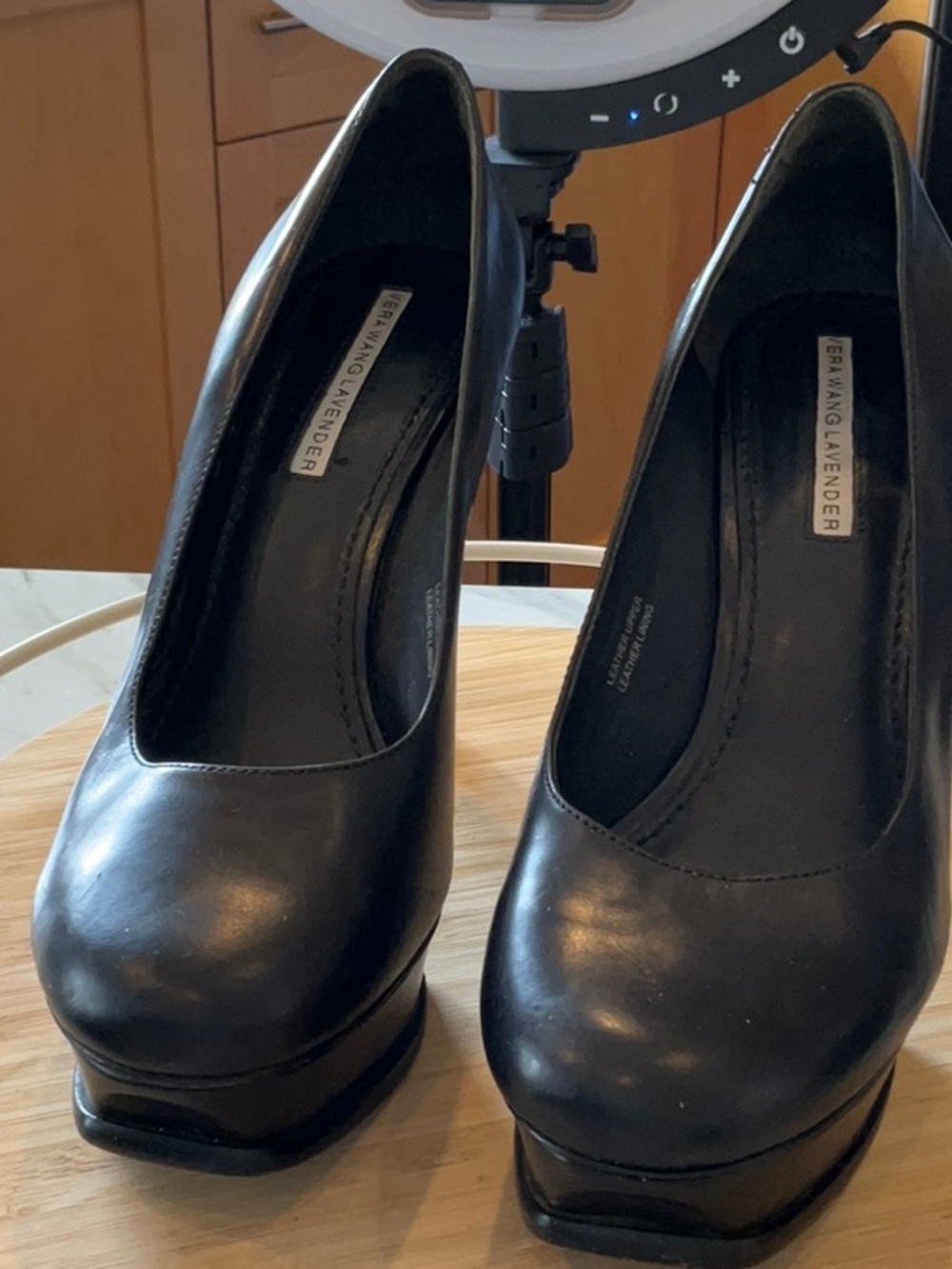 Vera Wang Platform Heels